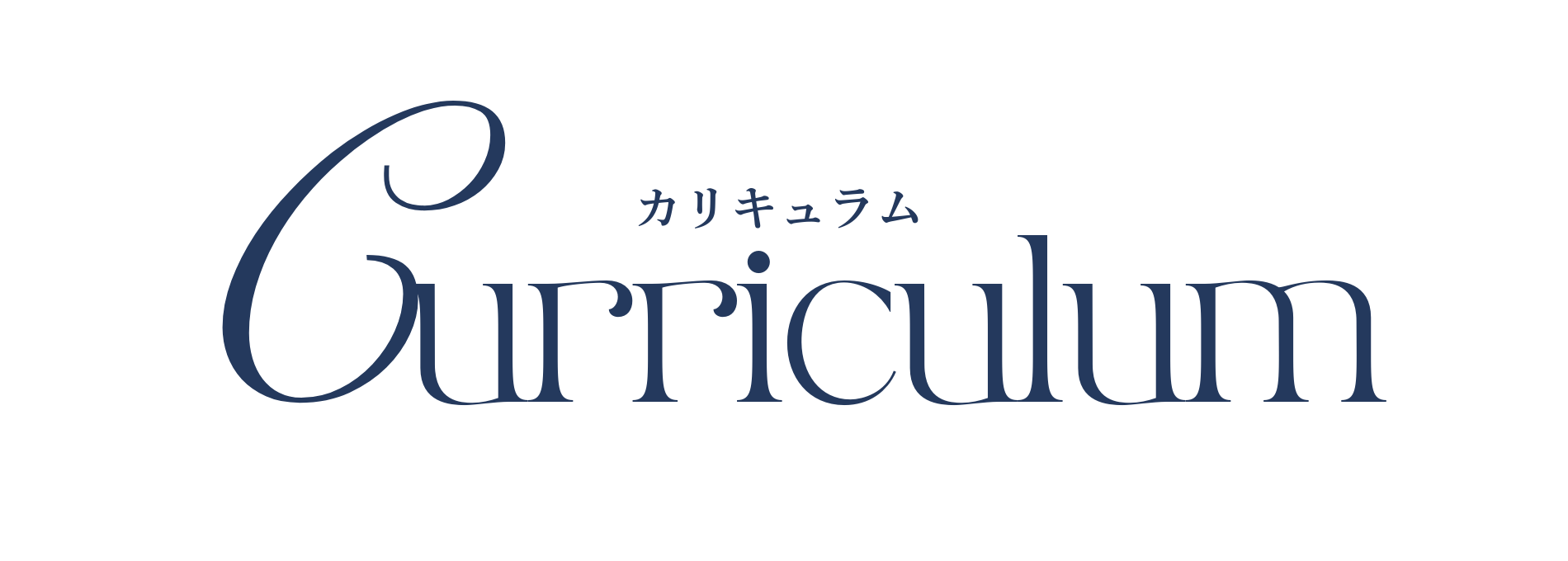 カリキュラム